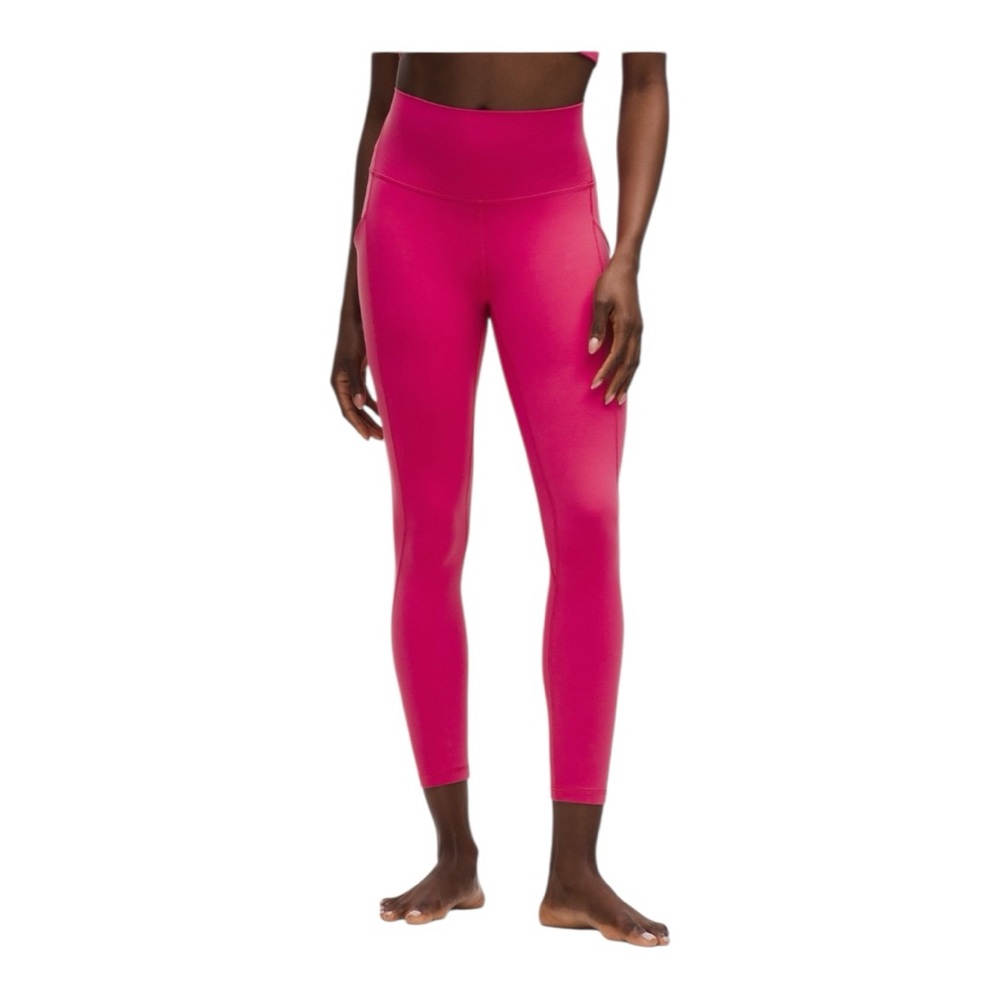 Lululemon Align High-Rise Pant with Pockets 25" Raspberry Coulis Size 6 NWT